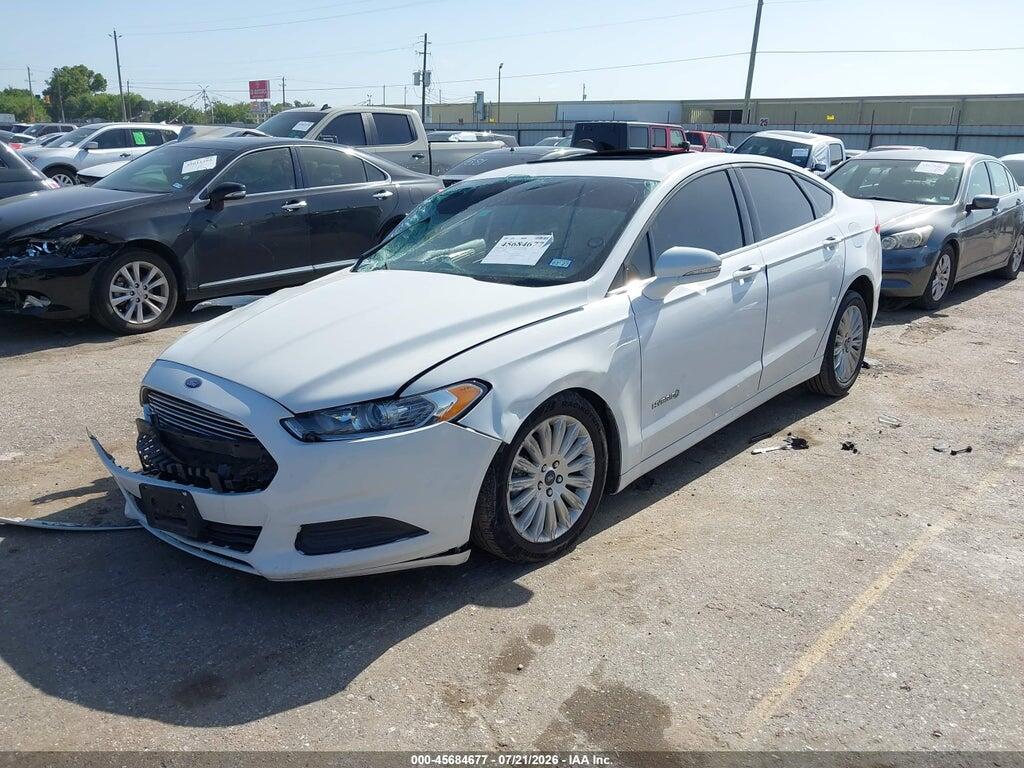 3FA6P0LU3GR405094 2016 FORD FUSION HYBRID photo no. 2