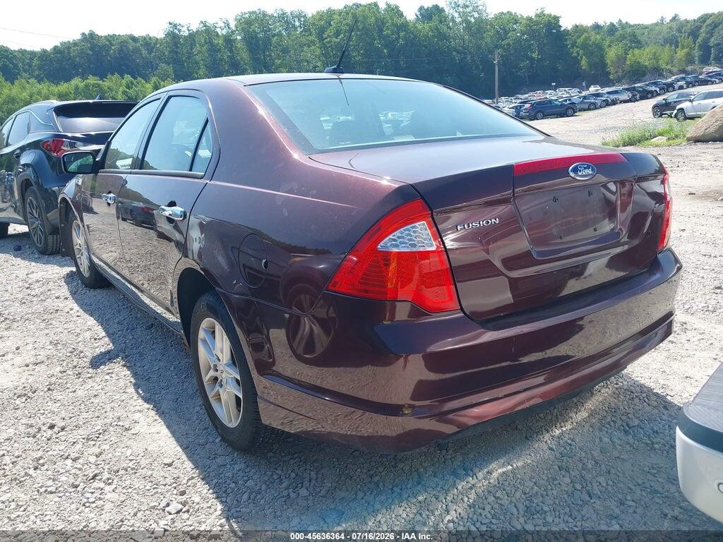 3FAHP0GA4CR140401 2012 FORD FUSION photo no. 3