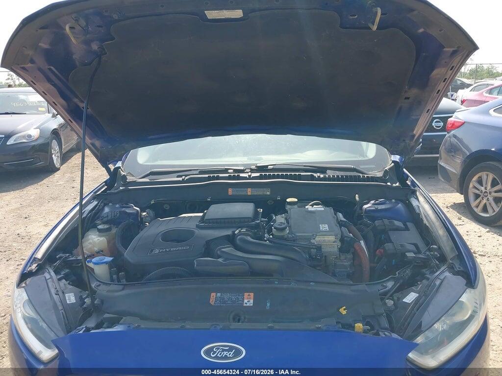 3FA6P0LU6GR264554 2016 FORD FUSION HYBRID photo no. 9