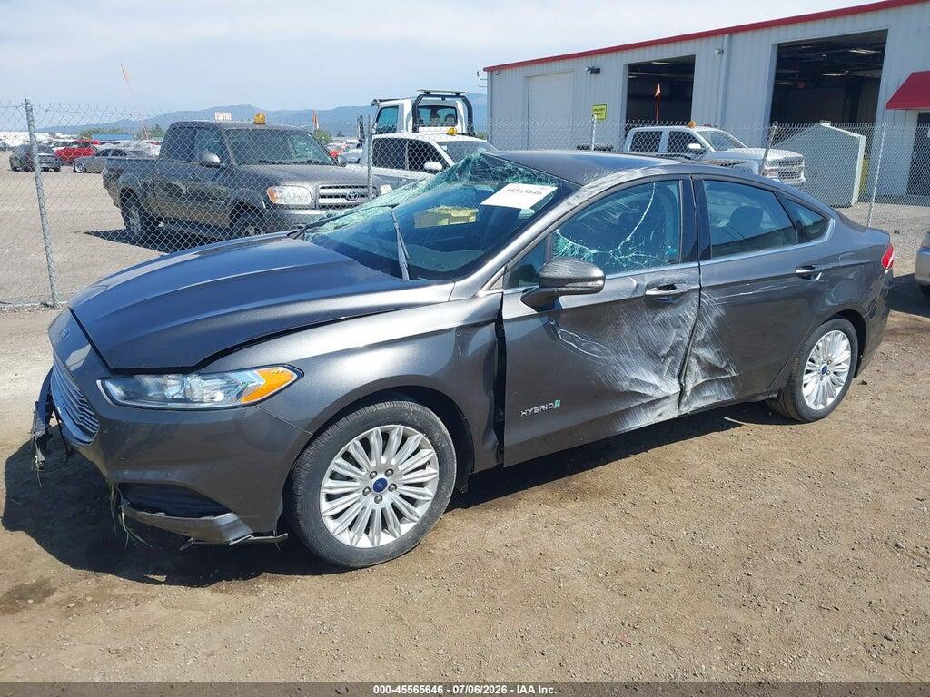 3FA6P0LU0GR342813 2016 FORD FUSION HYBRID photo no. 2