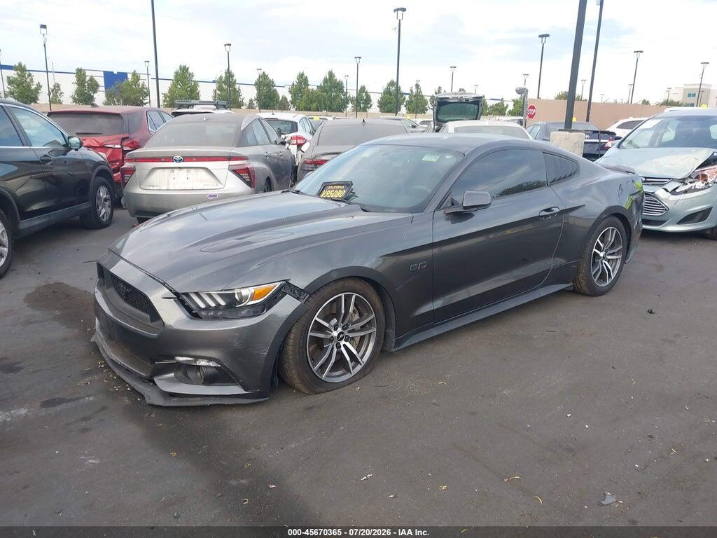 1FA6P8CF3G5318136 2016 FORD MUSTANG photo no. 2