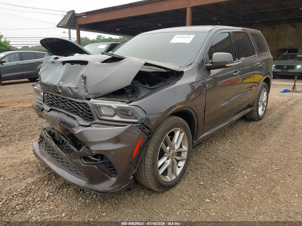 1C4SDJCT4MC555451 2021 DODGE DURANGO photo no. 2