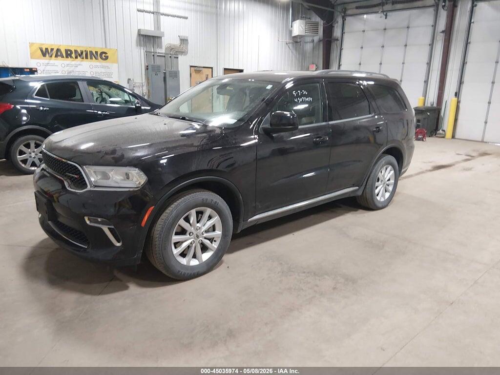 1C4RDJAG0MC544614 2021 DODGE DURANGO photo no. 2