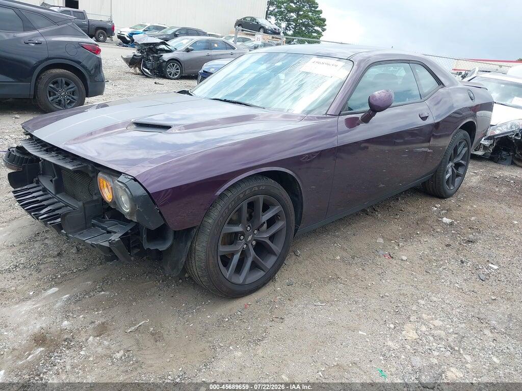 2C3CDZAG4MH610491 2021 DODGE CHALLENGER photo no. 2