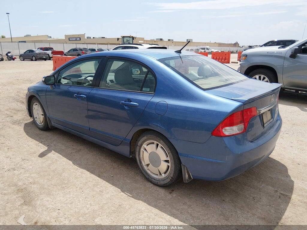 JHMFA36299S015730 2009 HONDA CIVIC HYBRID photo no. 3