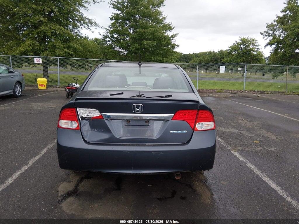 JHMFA36209S001750 2009 HONDA CIVIC HYBRID photo no. 12