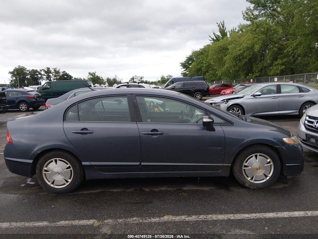 JHMFA36209S001750 2009 HONDA CIVIC HYBRID photo no. 6