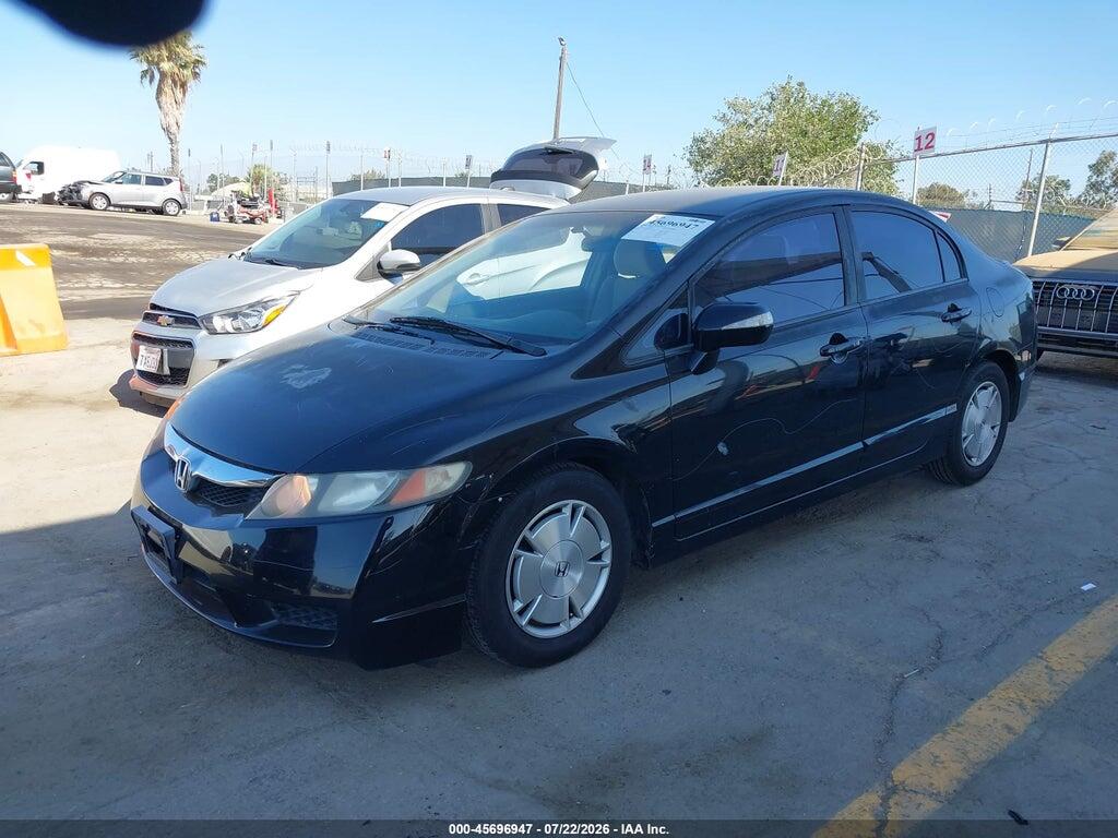 JHMFA36299S013024 2009 HONDA CIVIC HYBRID photo no. 2