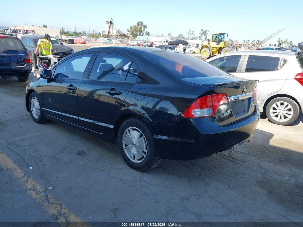 JHMFA36299S013024 2009 HONDA CIVIC HYBRID photo no. 3