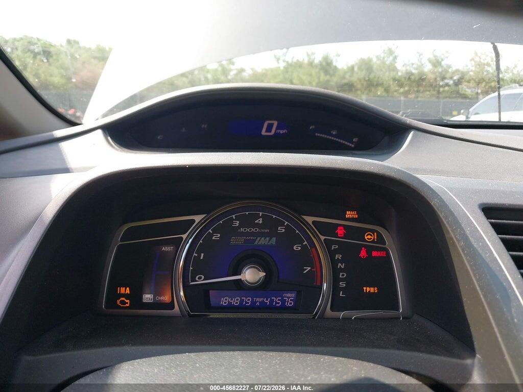 JHMFA36289S017601 2009 HONDA CIVIC HYBRID photo no. 7