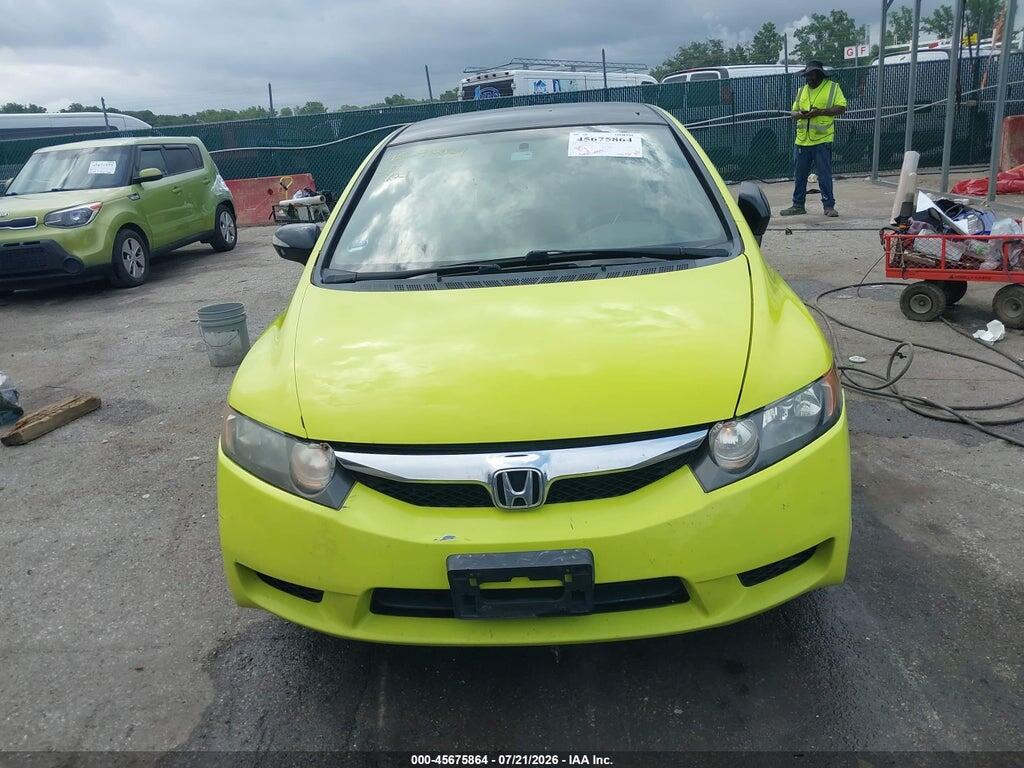 JHMFA36229S009364 2009 HONDA CIVIC HYBRID photo no. 12