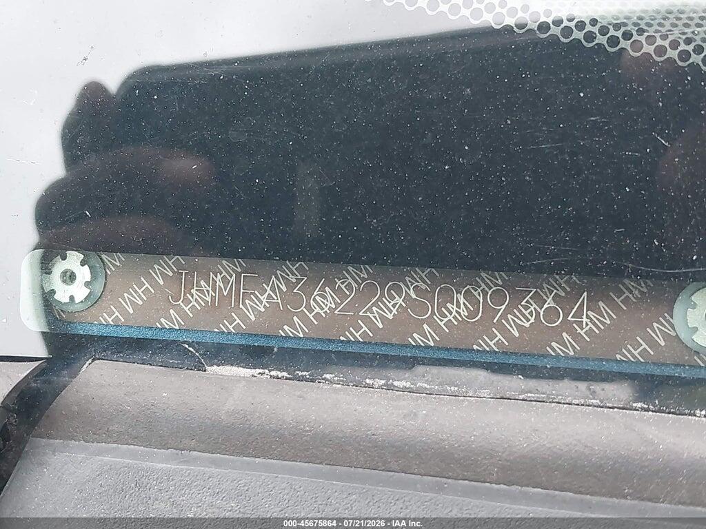JHMFA36229S009364 2009 HONDA CIVIC HYBRID photo no. 9