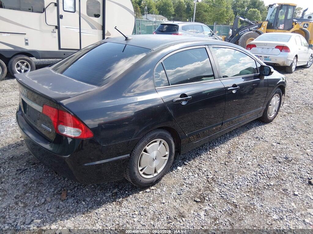 JHMFA362X9S018121 2009 HONDA CIVIC HYBRID photo no. 4