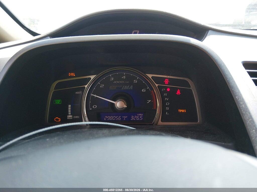 JHMFA362X9S018121 2009 HONDA CIVIC HYBRID photo no. 7