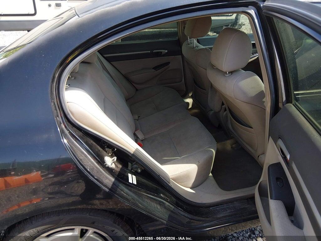 JHMFA362X9S018121 2009 HONDA CIVIC HYBRID photo no. 8