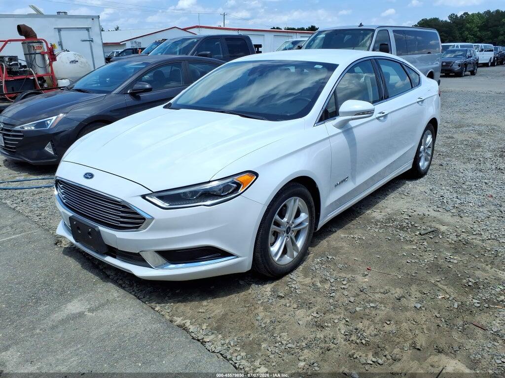 3FA6P0LU3JR271288 2018 FORD FUSION HYBRID photo no. 2