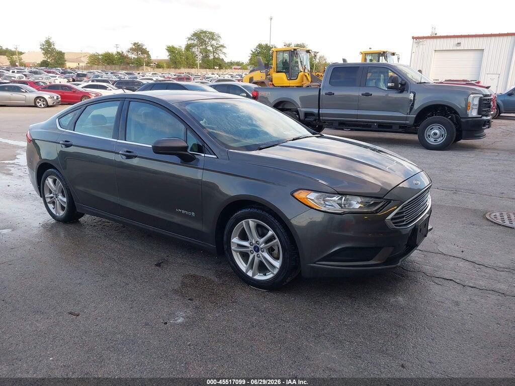 3FA6P0UU6JR279111 2018 FORD FUSION HYBRID photo no. 1