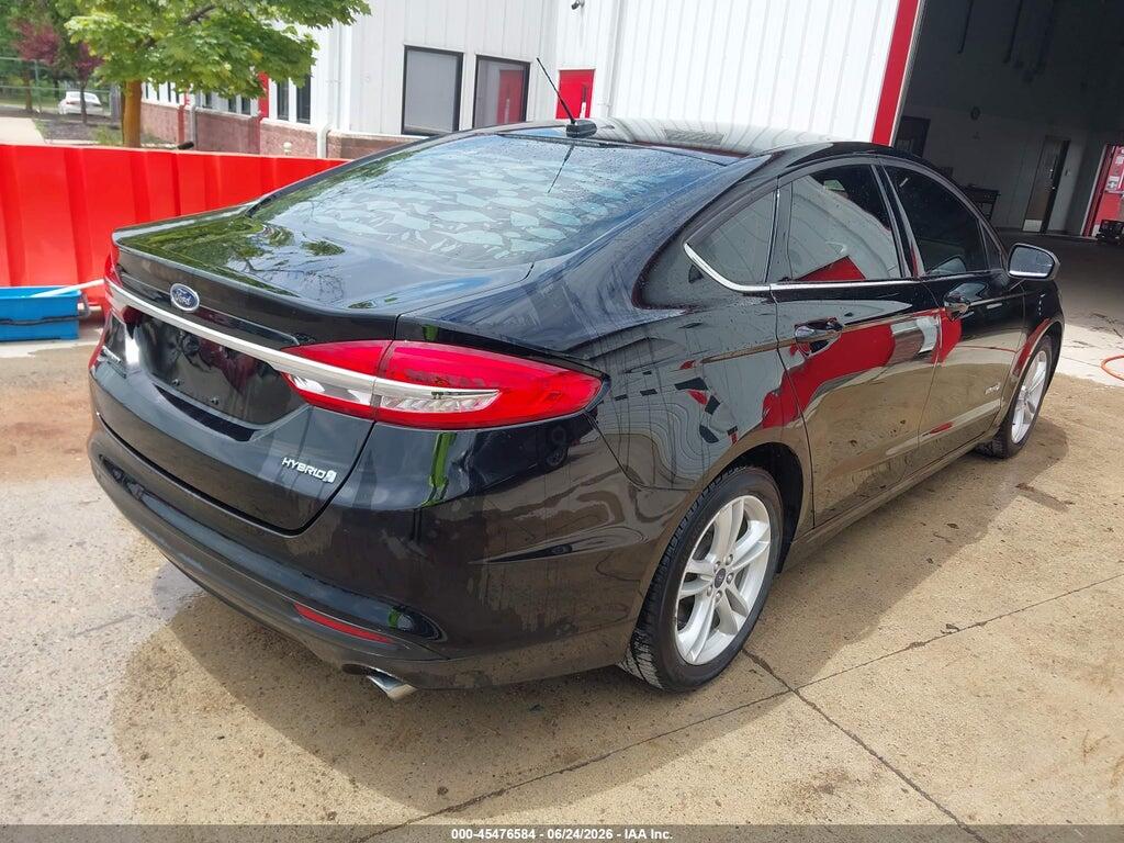 3FA6P0UU7JR271390 2018 FORD FUSION HYBRID photo no. 4