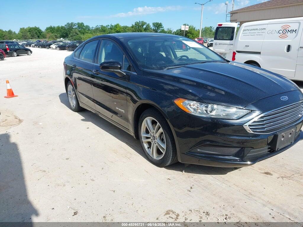 3FA6P0LU2JR258077 2018 FORD FUSION HYBRID photo no. 1