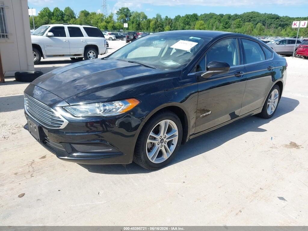 3FA6P0LU2JR258077 2018 FORD FUSION HYBRID photo no. 2