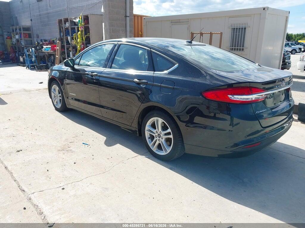 3FA6P0LU2JR258077 2018 FORD FUSION HYBRID photo no. 3