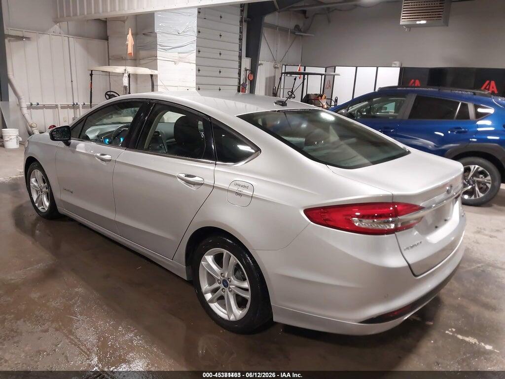 3FA6P0LU2JR258080 2018 FORD FUSION HYBRID photo no. 3