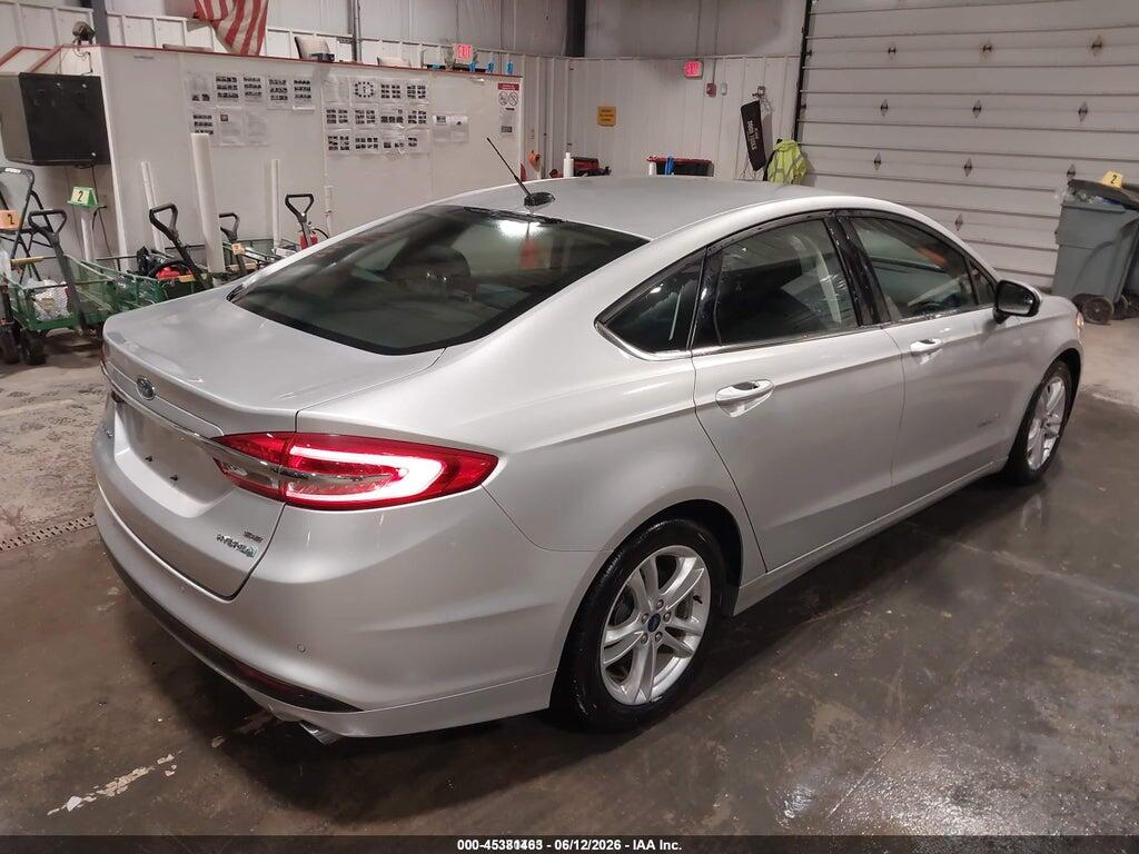 3FA6P0LU2JR258080 2018 FORD FUSION HYBRID photo no. 4
