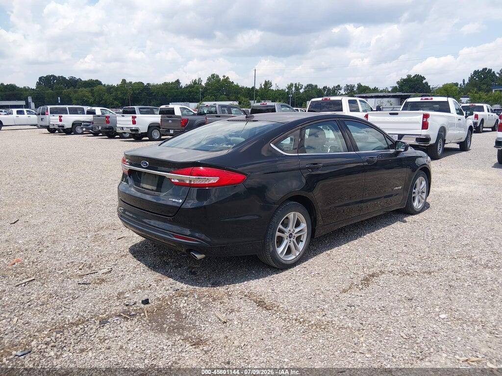 3FA6P0UU5JR278886 2018 FORD FUSION HYBRID photo no. 4
