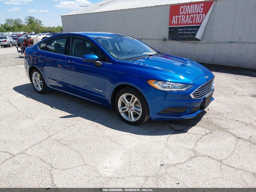 3FA6P0UU8JR122969 2018 FORD FUSION HYBRID photo no. 1