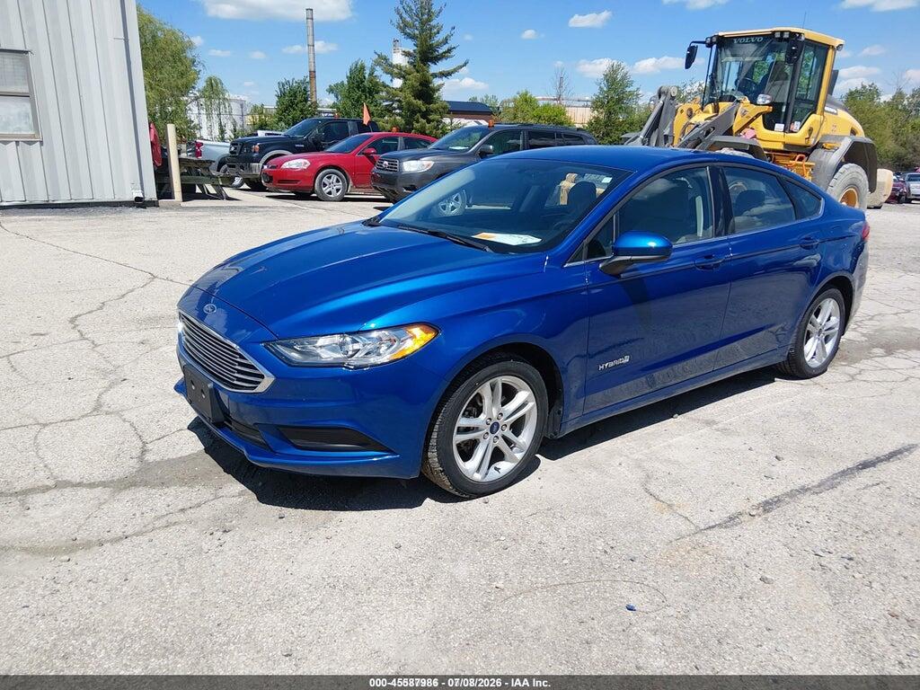 3FA6P0UU8JR122969 2018 FORD FUSION HYBRID photo no. 2