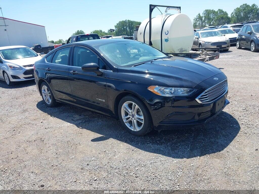 3FA6P0UU7JR279084 2018 FORD FUSION HYBRID photo no. 1
