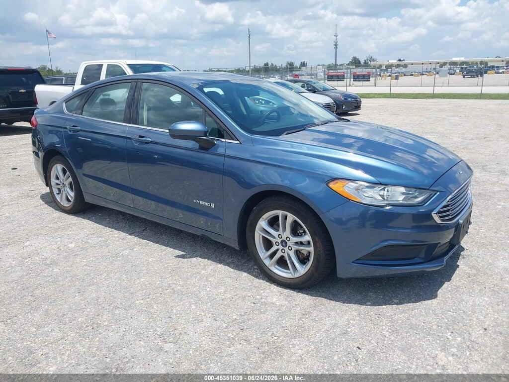 3FA6P0UU4JR271508 2018 FORD FUSION HYBRID photo no. 1