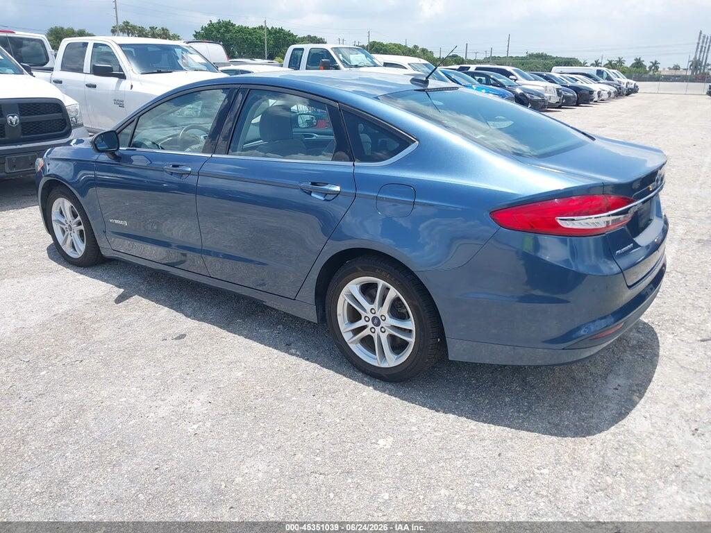 3FA6P0UU4JR271508 2018 FORD FUSION HYBRID photo no. 3