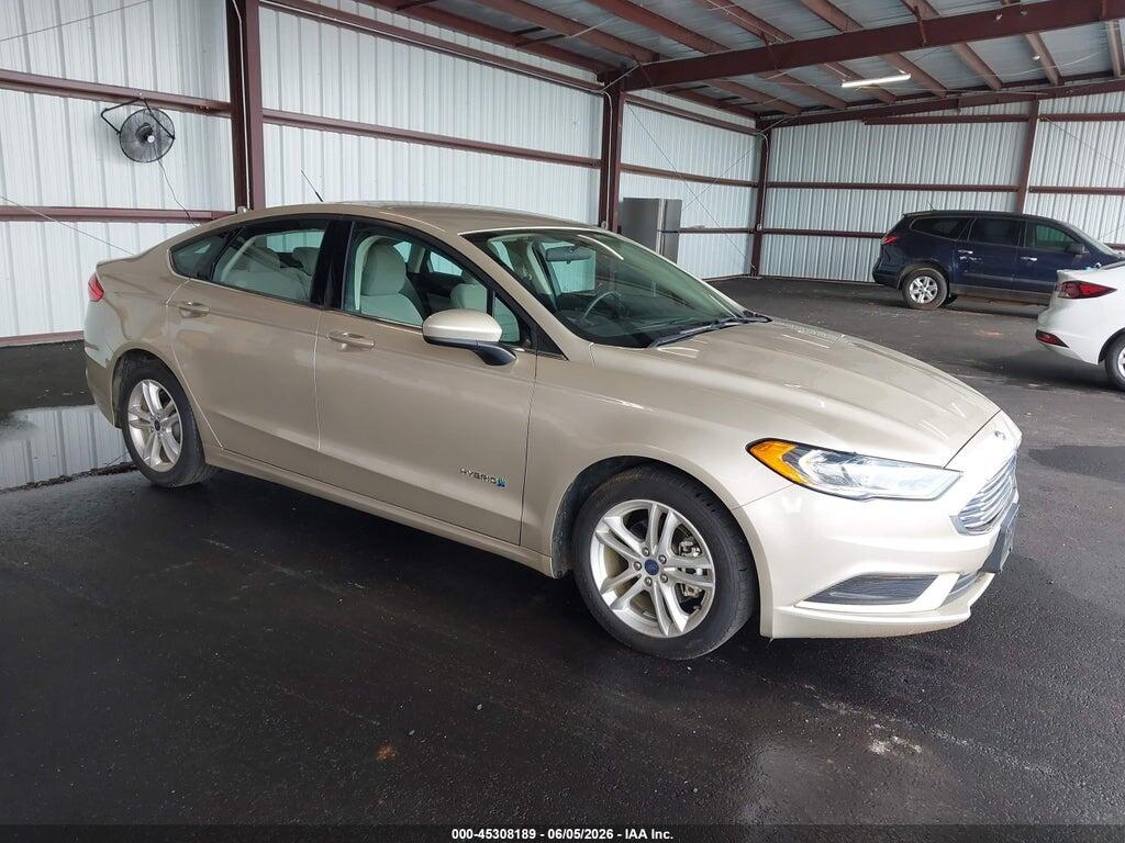 3FA6P0UU3JR271385 2018 FORD FUSION HYBRID photo no. 1
