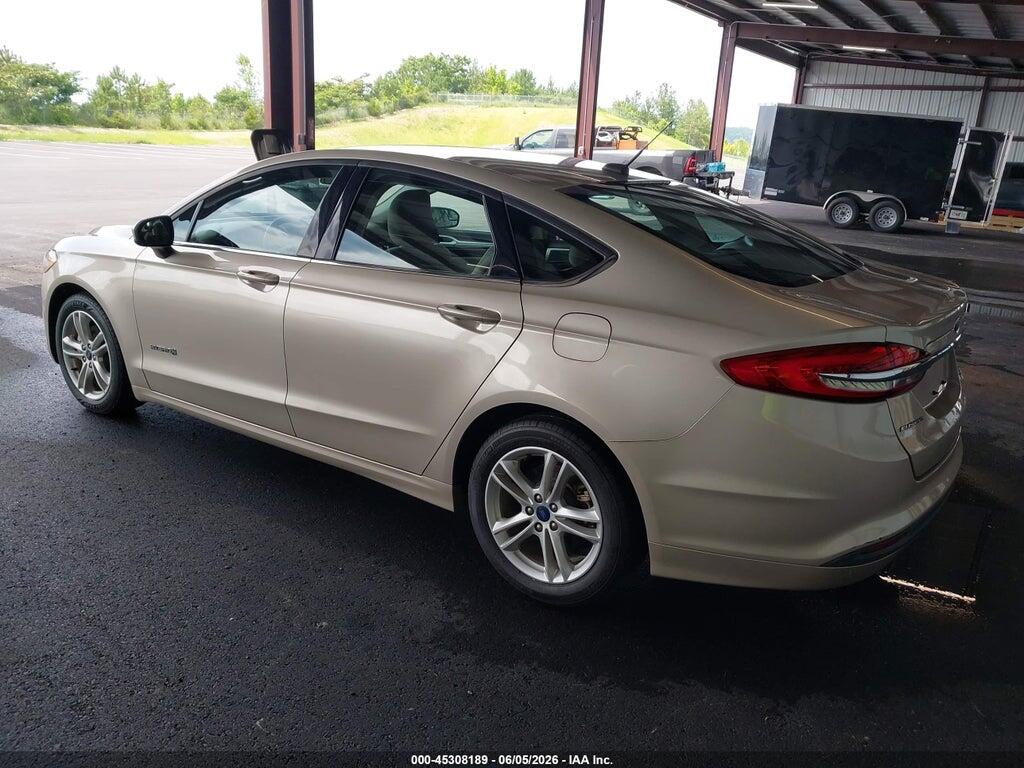 3FA6P0UU3JR271385 2018 FORD FUSION HYBRID photo no. 3