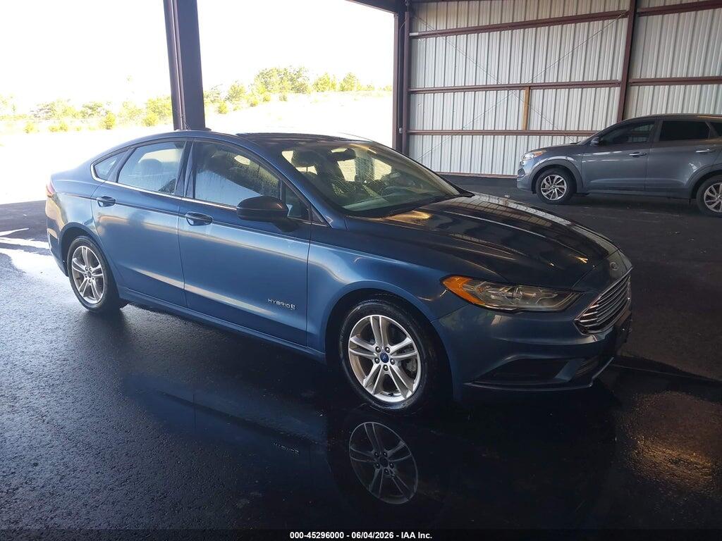 3FA6P0UU6JR235738 2018 FORD FUSION HYBRID photo no. 1