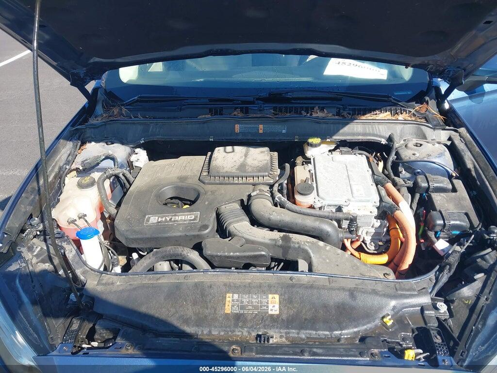 3FA6P0UU6JR235738 2018 FORD FUSION HYBRID photo no. 10