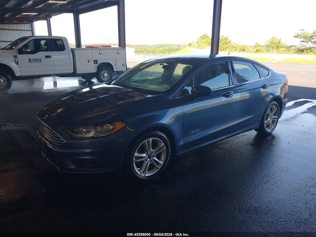3FA6P0UU6JR235738 2018 FORD FUSION HYBRID photo no. 2