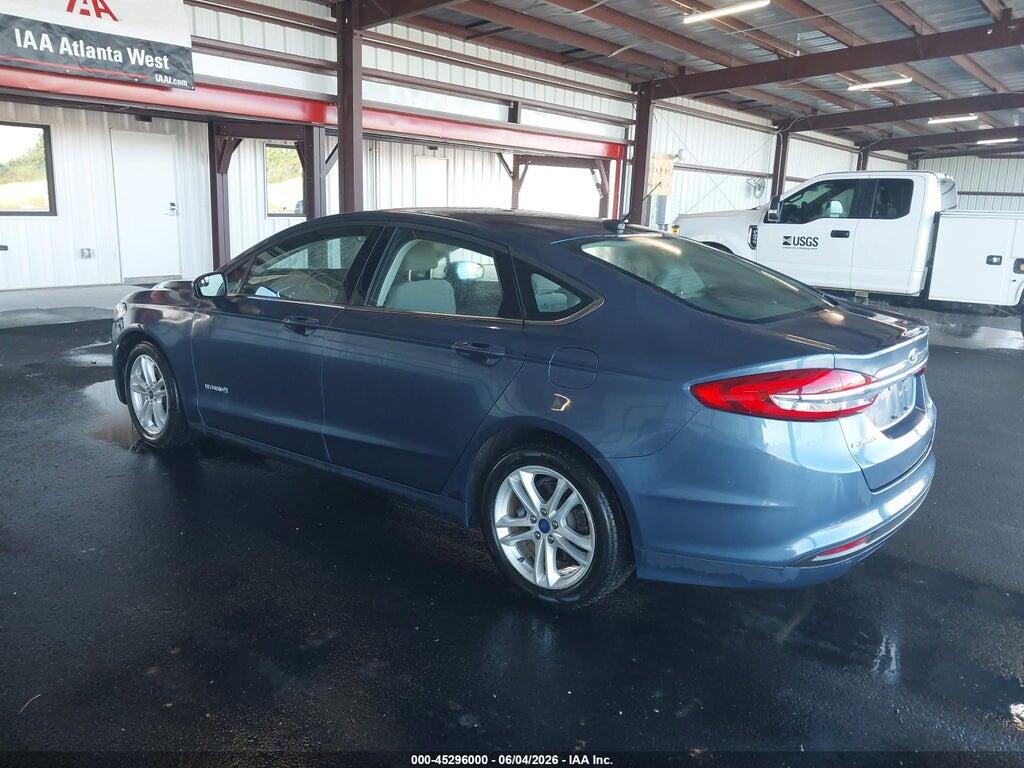 3FA6P0UU6JR235738 2018 FORD FUSION HYBRID photo no. 3