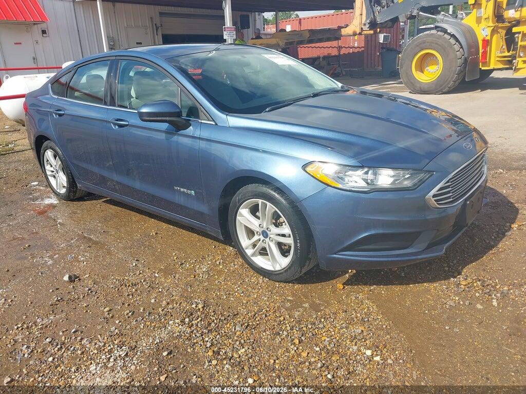 3FA6P0UU2JR273676 2018 FORD FUSION HYBRID photo no. 1