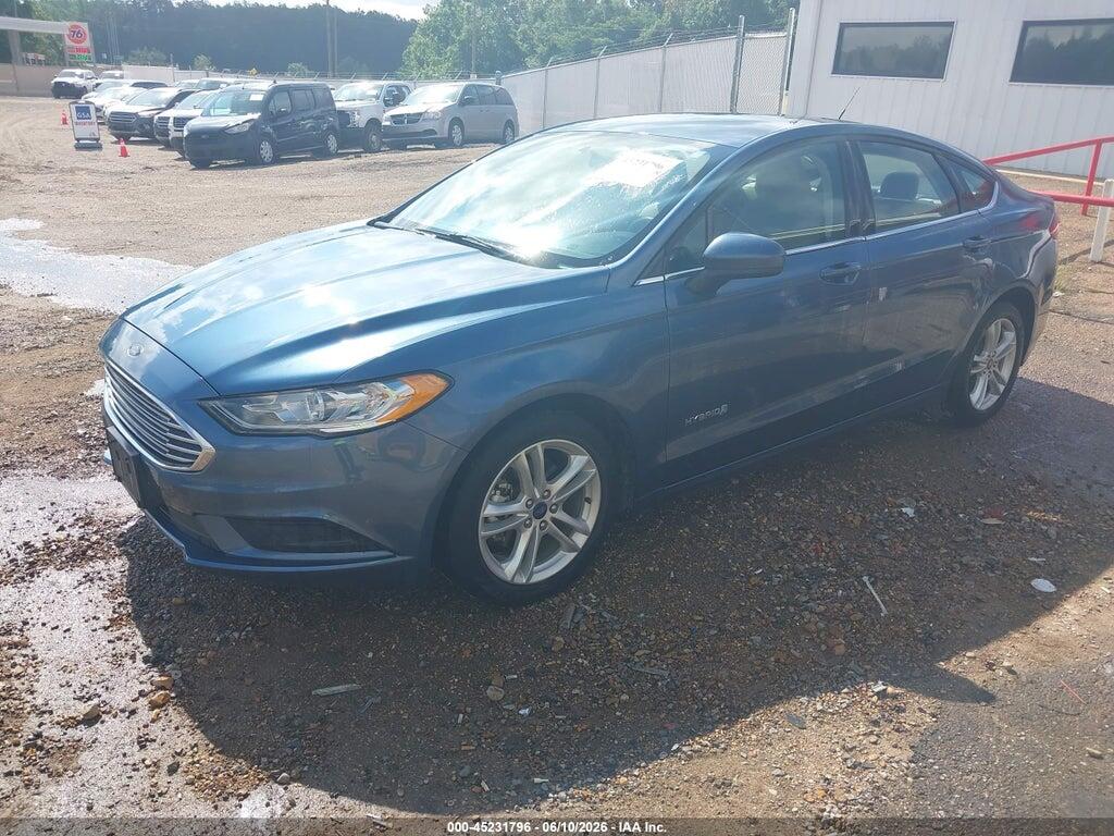 3FA6P0UU2JR273676 2018 FORD FUSION HYBRID photo no. 2