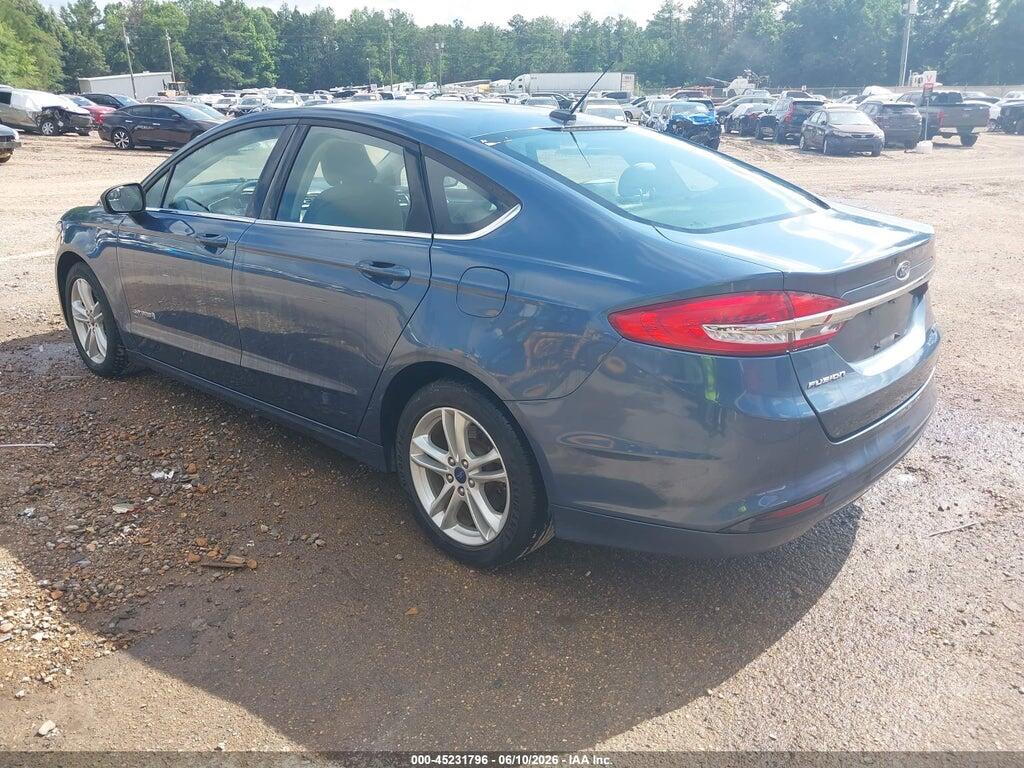 3FA6P0UU2JR273676 2018 FORD FUSION HYBRID photo no. 3
