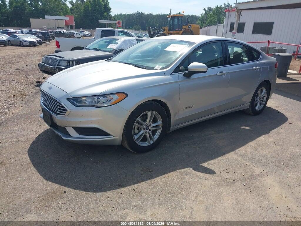 3FA6P0UU7JR212727 2018 FORD FUSION HYBRID photo no. 2
