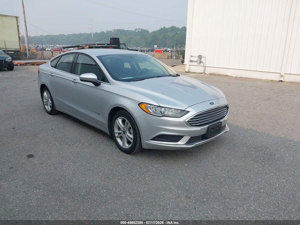 3FA6P0LU0JR254285 2018 FORD FUSION HYBRID photo no. 1