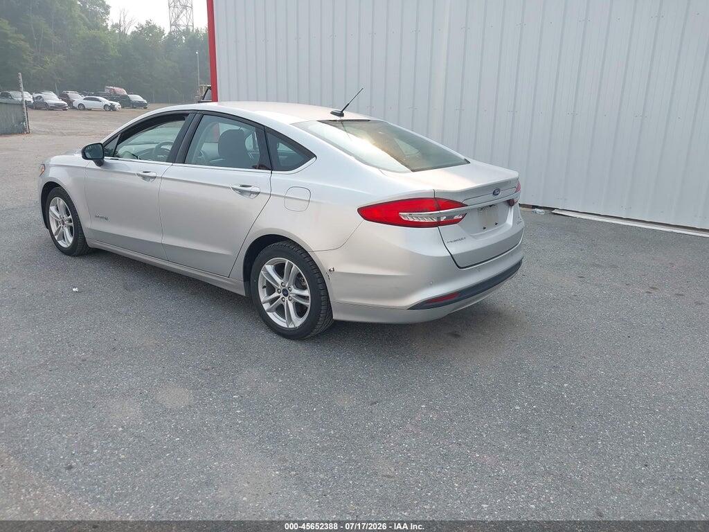 3FA6P0LU0JR254285 2018 FORD FUSION HYBRID photo no. 3
