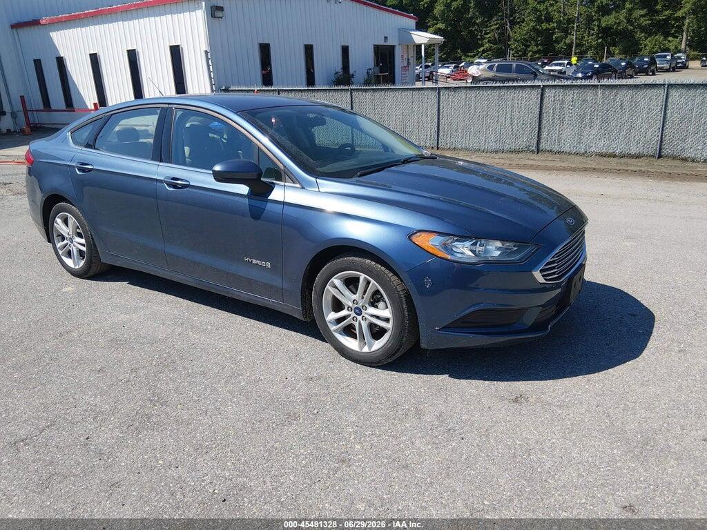 3FA6P0UU0JR258092 2018 FORD FUSION HYBRID photo no. 1
