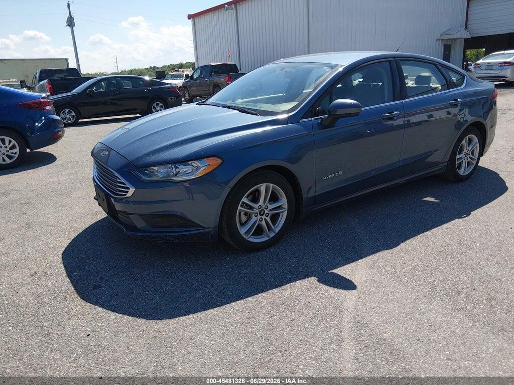 3FA6P0UU0JR258092 2018 FORD FUSION HYBRID photo no. 2