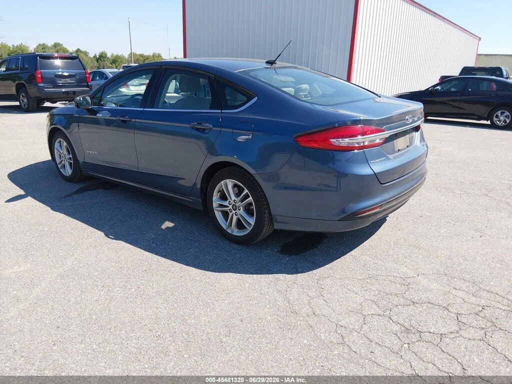 3FA6P0UU0JR258092 2018 FORD FUSION HYBRID photo no. 3