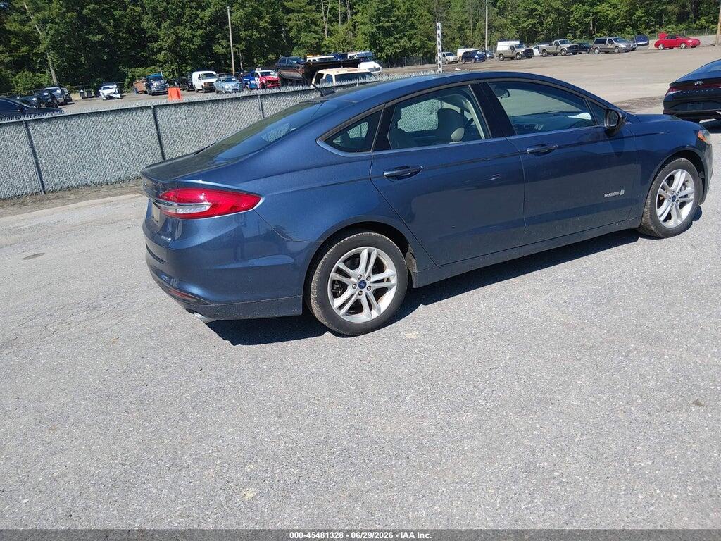 3FA6P0UU0JR258092 2018 FORD FUSION HYBRID photo no. 4