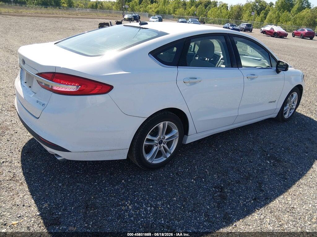 3FA6P0UU5JR235939 2018 FORD FUSION HYBRID photo no. 4